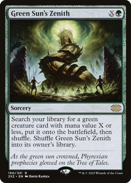 Green Sun's Zenith (2X2-150) - [Double Masters 2022]