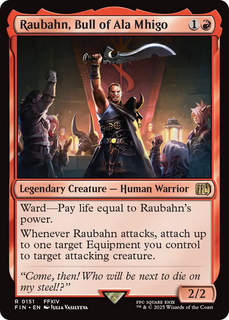 Raubahn, Bull of Ala Mhigo (FIN-151) - [FINAL FANTASY] Foil