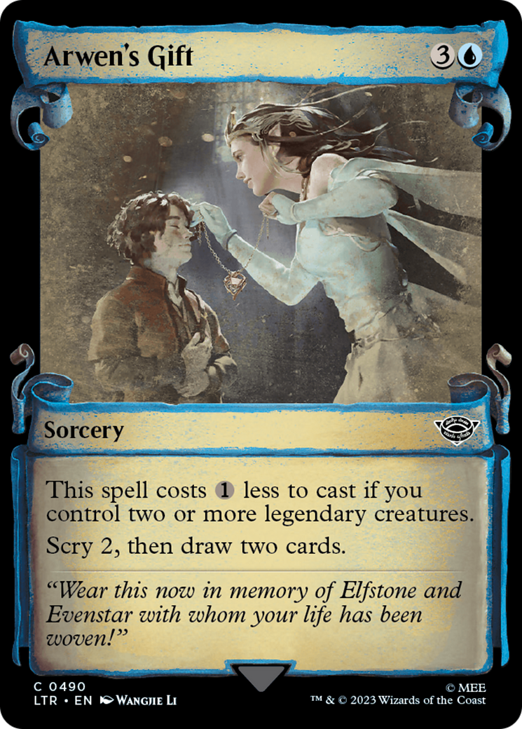 Arwen's Gift (LTR-490) - [The Lord of the Rings: Tales of Middle-earth]: (Showcase) Foil