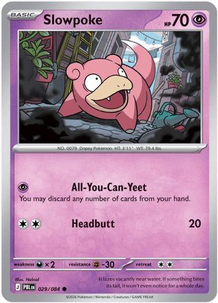 Slowpoke 29 - [ME05 Pitch Black]