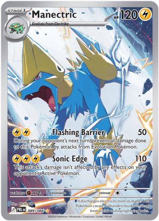 Manectric (89/084) [ME05 Pitch Black] Holofoil
