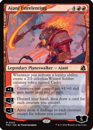 Ajani Unrelenting (FRA-242) - [Reality Fracture]