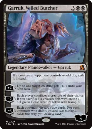 Garruk, Veiled Butcher (FRA-229) - [Reality Fracture]