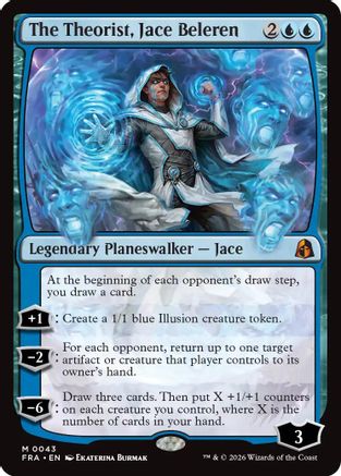 The Theorist, Jace Beleren (FRA-043) - [Reality Fracture] Foil