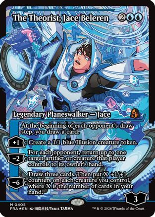 The Theorist, Jace Beleren (Showcase) (FRA-405) - [Reality Fracture] Foil