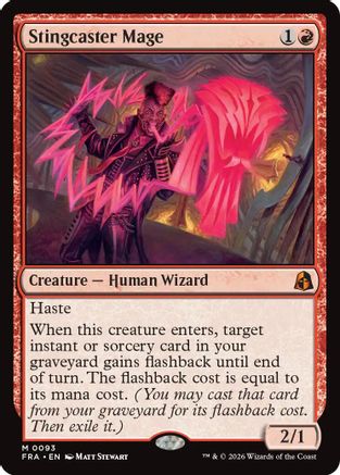 Stingcaster Mage (FRA-093) - [Reality Fracture]
