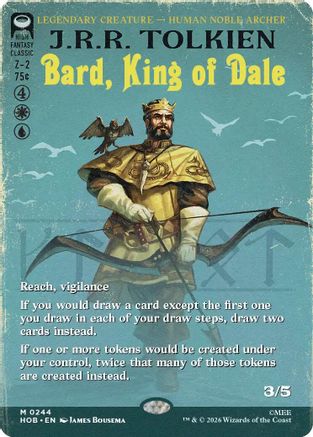 Bard, King of Dale (Borderless) (HOB-244) - [The Hobbit]