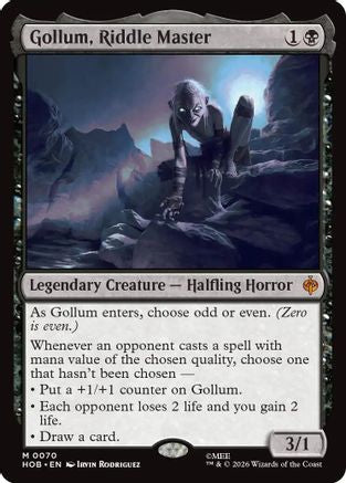 Gollum, Riddle Master (HOB-070) - [The Hobbit]
