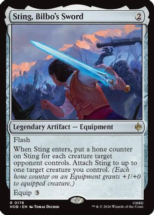 Sting, Bilbo's Sword (HOB-178) - [The Hobbit] Foil