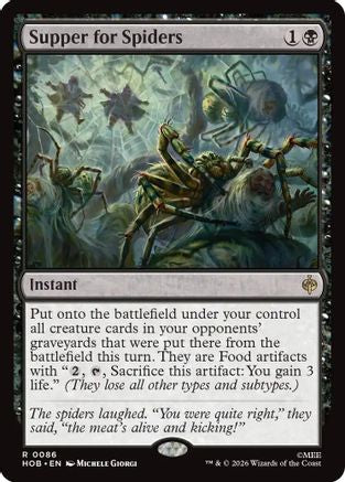Supper for Spiders (HOB-086) - [The Hobbit]
