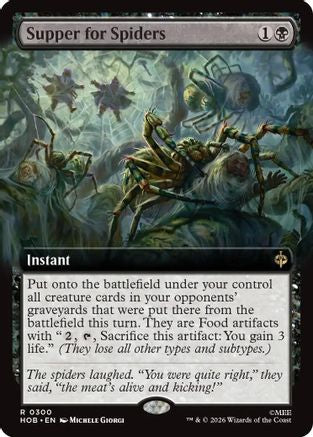 Supper for Spiders (Extended Art) (HOB-300) - [The Hobbit]