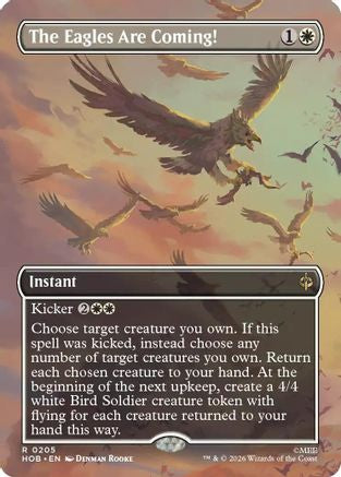 The Eagles Are Coming! (Borderless) (HOB-205) - [The Hobbit]