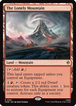 The Lonely Mountain (HOB-187) - [The Hobbit] Foil