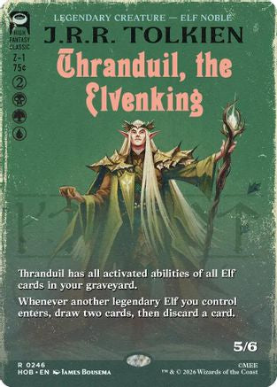 Thranduil, the Elvenking (Borderless) (HOB-246) - [The Hobbit] Foil
