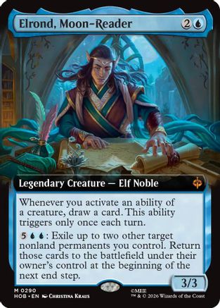 Elrond, Moon-Reader (Extended Art) (HOB-290) - [The Hobbit]