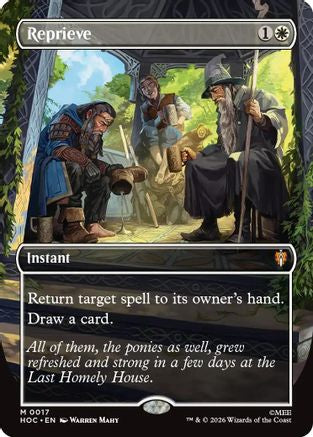Reprieve (Borderless) (HOC-017) - [The Hobbit: Eternal-Legal]