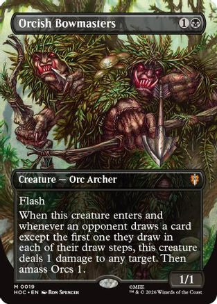 Orcish Bowmasters (Borderless) (HOC-019) - [The Hobbit: Eternal-Legal]