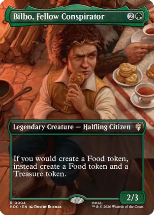 Bilbo, Fellow Conspirator (Borderless) (HOC-004) - [The Hobbit: Eternal-Legal]