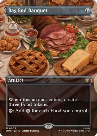 Bag End Banquet (Borderless) (HOC-005) - [The Hobbit: Eternal-Legal]