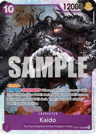 Kaido (062) (OP17-062) - The World's Strongest Warriors