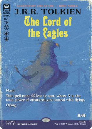 The Lord of the Eagles (Borderless) (HOB-240) - [The Hobbit]