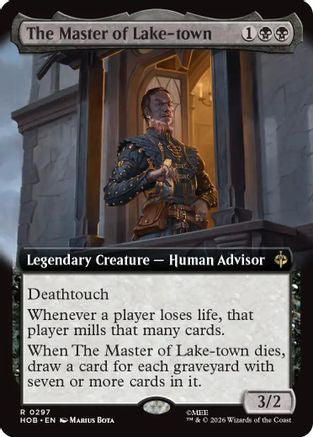 The Master of Lake-town (Extended Art) (HOB-297) - [The Hobbit] Foil