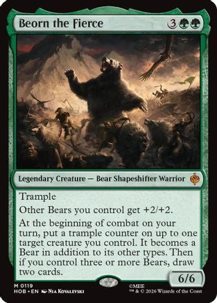 Beorn the Fierce (HOB-119) - [The Hobbit]