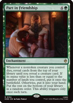 Part in Friendship (HOB-134) - [The Hobbit] Foil
