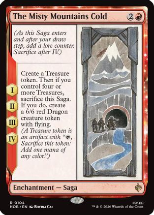 The Misty Mountains Cold (HOB-104) - [The Hobbit]