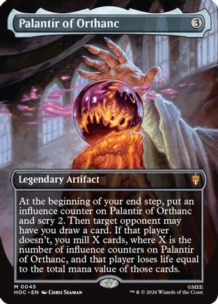 Palantir of Orthanc (Borderless) (HOC-045) - [The Hobbit: Eternal-Legal]