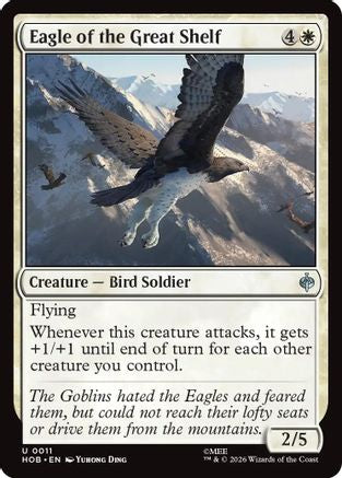 Eagle of the Great Shelf (HOB-011) - [The Hobbit]