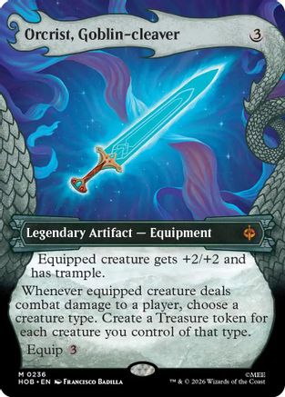 Orcrist, Goblin-cleaver (Showcase) (HOB-236) - [The Hobbit] Foil