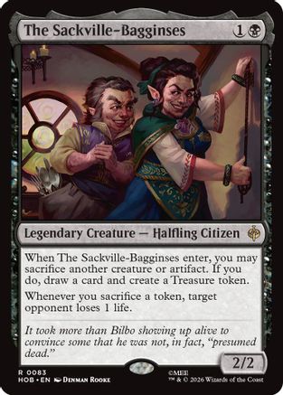 The Sackville-Bagginses (HOB-083) - [The Hobbit] Foil