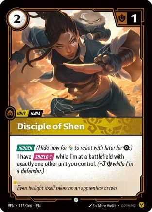Disciple of Shen (117/166) - Vendetta