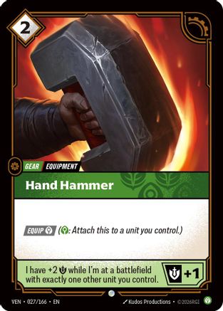 Hand Hammer (027/166) - Vendetta