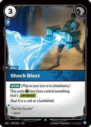 Shock Blast (059/166) - Vendetta
