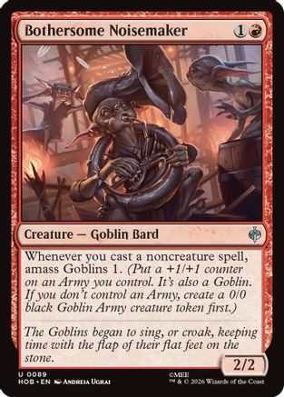 Bothersome Noisemaker (HOB-089) - [The Hobbit] Foil
