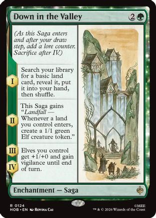 Down in the Valley (HOB-124) - [The Hobbit] Foil
