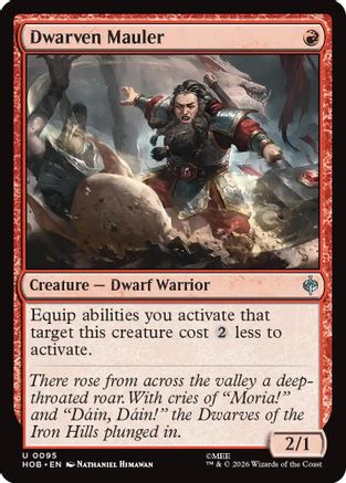 Dwarven Mauler (HOB-095) - [The Hobbit] Foil