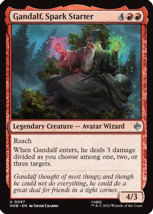 Gandalf, Spark Starter (HOB-097) - [The Hobbit]