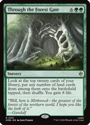 Through the Forest Gate (HOB-137) - [The Hobbit] Foil