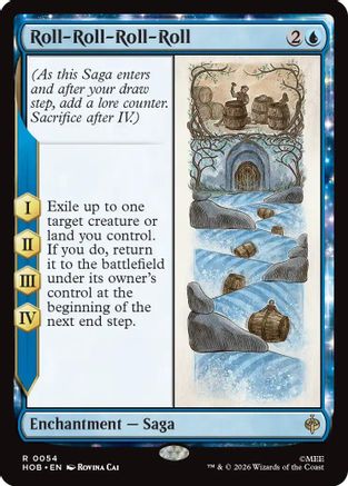 Roll-Roll-Roll-Roll (HOB-054) - [The Hobbit] Foil