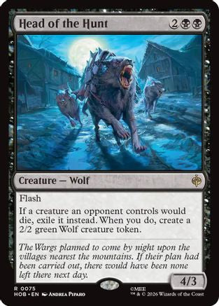 Head of the Hunt (HOB-075) - [The Hobbit] Foil