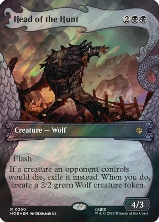 Head of the Hunt (Showcase) (Surge Foil) (HOB-260) - [The Hobbit] Foil