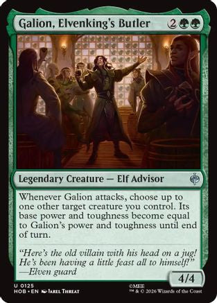 Galion, Elvenking's Butler (HOB-125) - [The Hobbit]