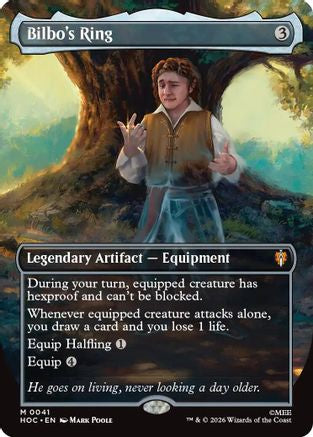 Bilbo's Ring (Borderless) (HOC-041) - [The Hobbit: Eternal-Legal]