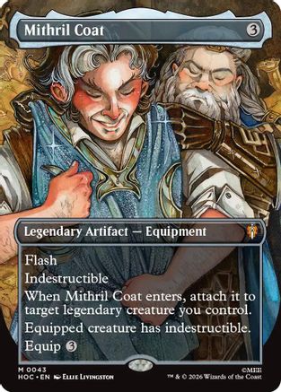 Mithril Coat (Borderless) (HOC-043) - [The Hobbit: Eternal-Legal] Foil