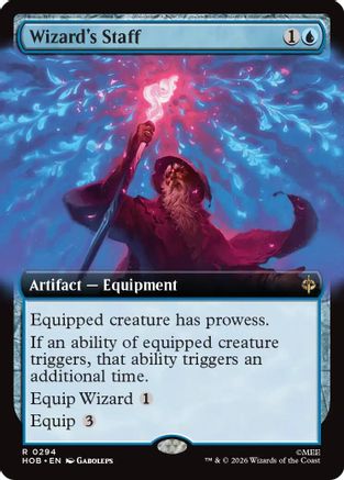 Wizard's Staff (Extended Art) (HOB-294) - [The Hobbit]