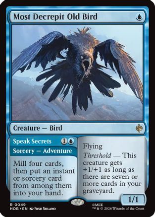 Most Decrepit Old Bird (HOB-049) - [The Hobbit]