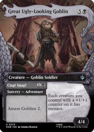 Great Ugly-Looking Goblin (Showcase) (HOB-223) - [The Hobbit] Foil